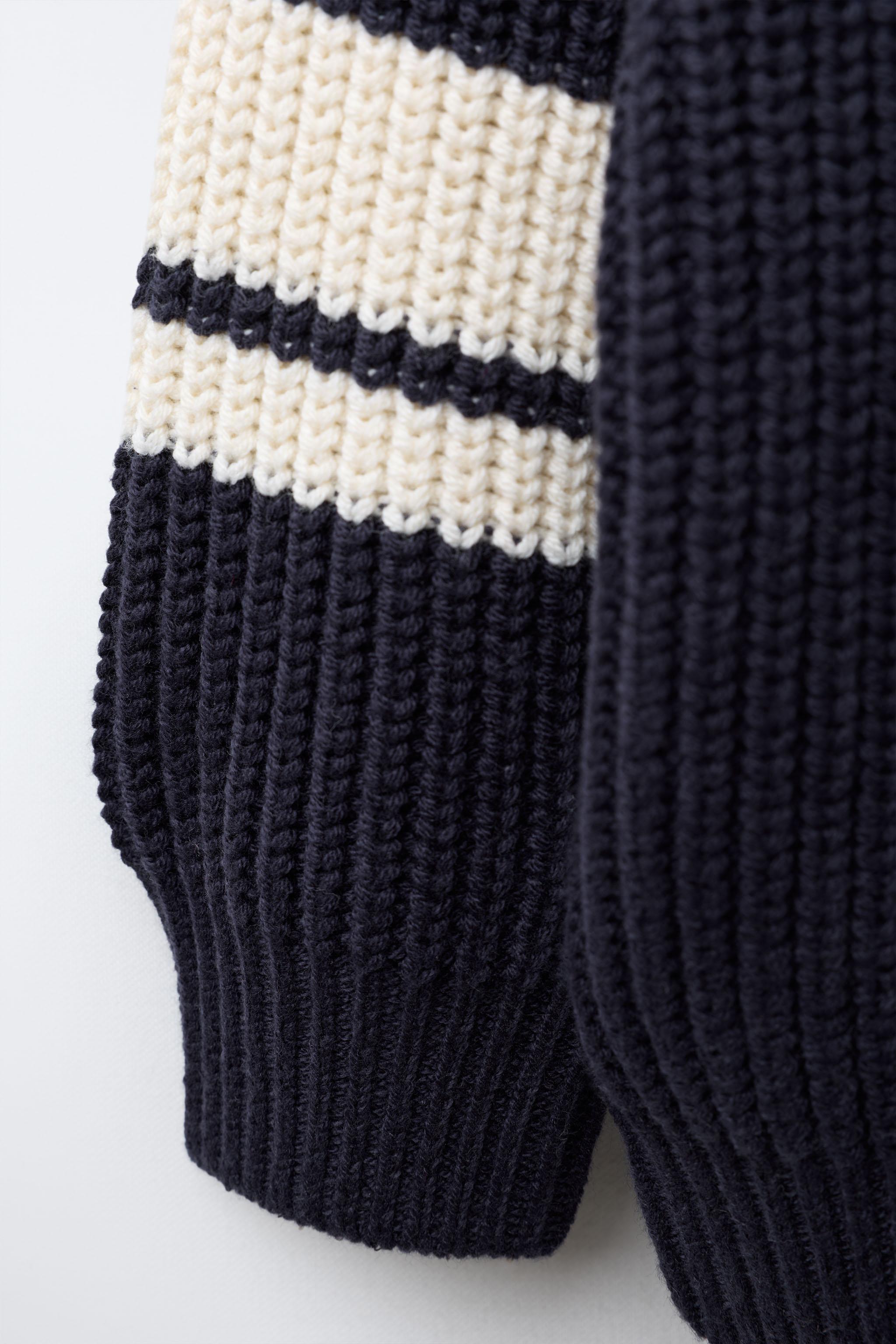 VARSITY PATCH KNIT JUMPER